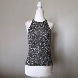 American Eagle Outfitters heather grey halter top
